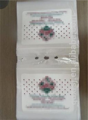 Deli saddle LDPE plastic bags A 